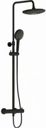 Sprchový systém VITRA s termostatickou batériou čierny matný A4720536EXP