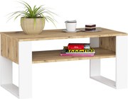 Konferenčný stolík DOMI dub artisan/biely