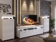 OBÝVACIA STENA ALEX BIELY LESK LED