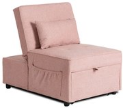 Kreslo EMILIO 67 cm, ružové