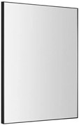 Sapho Sapho, AROWANA zrkadlo v ráme, 600x800mm, čierna mat, AWB6080