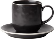 Set šálok 12 ks — Elements Yin & Yang black - W0227