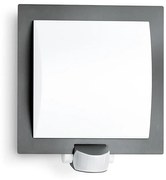STEINEL 035693 - Vonkajšie nástenné svietidlo so senzorom L20 1xE27/60W/230V IP44