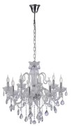 Paul Neuhaus 3081-00 - Krištáľový luster na reťazi GRACIA 8xE14/40W/230V