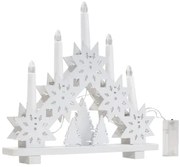 Vianočná dekorácia LED svietnik 371720