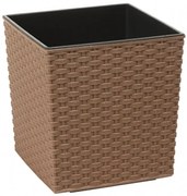 Obal Juka Rattan ECO 30x30x31 cm svetlohnedý