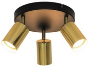 Zuma Line GU13013C-3R - Bodové svietidlo VILA 3xGU10/50W/230V