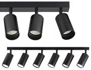 Toolight Toolight, stropné svietidlo 6xGU10 APP1242-6C, čierna, OSW-40097