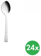 Lyžička čajová PLAIN, nerez, 24 ks