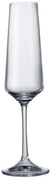 BOHEMIA CORVUS POHÁR NA ŠAMPANSKÉ 160ML SADA 6 KS