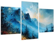 Obraz - Maľba hôr (90x60 cm)