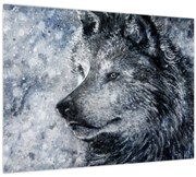 Obraz - Kreslený vlk (70x50 cm)