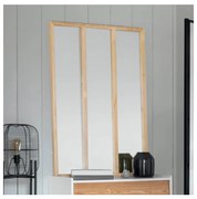 Atmosphera - Nástenné zrkadlo NAE 116x76 cm paulovnia