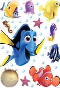 Detská samolepka na stenu - DISNEY - Nemo a Dory - 42,5 x65 cm