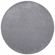 Vopi, Kusový koberec Apollo Soft šedý kruh, 80x80 (priemer) kruh, šedá, chodba / predsieň