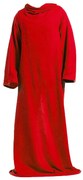 Verk Fleecová TV deka s rukávmi Snuggie 180 x 140 cm červená