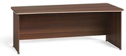 Rohový kancelársky písací stôl ARRISTO LUX, 200x90 cm, pravý, orech