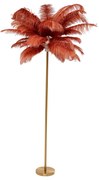 Feather Palm stojacia lampa červená 165 cm