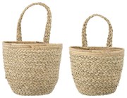 Bloomingville Závesný úložný kôš Amia Seagrass Väčší