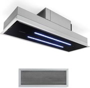 Klarstein High Line, digestor, 77 cm, stropný, 410 m³/h, ďiaľkové ovládanie, čierny