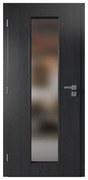 Solodoor Interiérové dvere Etta 7, 70 L, 750 × 1985 mm, fólia, ľavé, dub Boston, presklené