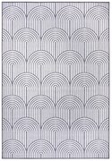 Hanse Home, Kusový koberec Pangli 105851 Silver – na von aj na doma, 80x150, šedá, chodba / predsieň