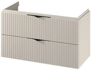 Cersanit Tirso, závesná skrinka pod umývadlo 994x447x572 mm, béžová matná, S1015-013