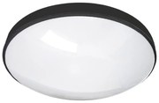 LED Kúpeľňové stropné svietidlo CIRCLE LED/18W/230V 4000K pr. 30 cm IP44 čierna