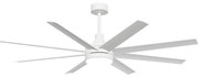 Aigostar - LED Stmievateľný stropný ventilátor LED/24W/230V 2700-6500K + DO biela