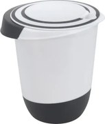 Misa s vekom na šľahanie 1,5 l, čierna/biela%