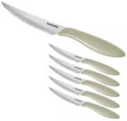 Tescoma Nôž steakový PRESTO 12 cm, 6 ks, béžová
