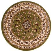 Kusový koberec Sincerity Royale Sherborne Green kruh, 133x133 (priemer) kruh, zelená, obývacia izba, Flair Rugs