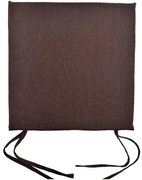 Poduška na stoličku SSE-AAT-CP-3475 (2 cm) 40x40 cm hnedá