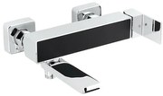 Vaňová batéria SIKO Elements bez sprchového setu 150 mm čierna / chróm SIKOBSEL222DC