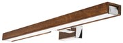 Brilagi-LED Kúpeľňové osvetlenie zrkadla WOODY MIRROR LED/12W/230V IP44 dub/chro