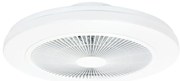 Aigostar - LED Stmievateľný stropný ventilátor LED/40W/230V 2700-6500K + DO biela