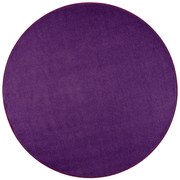 Kusový koberec Nasty 101150 Purple kruh, 133x133 (priemer) kruh, fialová, chodba / predsieň, Hanse Home