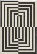 Umývateľný koberec's nízkym vlasom Op Art by Jonathan Adler