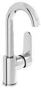 Drezová batéria VitrA Root Round BluEco s otočným ramienkom chróm A42754BE