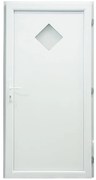Dvere vchodové Madeleine Eco D19 90P biele