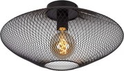Lucide 21123/45/30 - Stropné svietidlo MESH 1xE27/40W/230V čierna