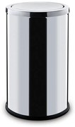 Nerezový odpadkový kôš 45 L, s výkyvným vekom, nerez lesklý