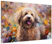 Obraz - Šťastný pes II. (90x60 cm)
