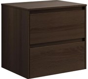 Kopalniška omarica TRONDHEIM za umivalnik 60 cm, oreh