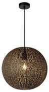 Lucide 78383/40/30 - Závesné svietidlo TAHAR 1xE27/60W/230V čierna