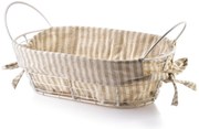 Košík na pečivo Will Beige, 25x15x8 cm