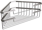 Rohový košík do sprchy