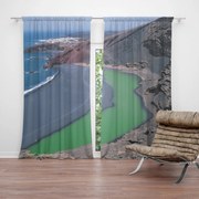 Sablio Záves Čierne Pobrežie: 2 ks 140x250 cm