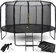 Záhradná trampolína SkyFlyer 14FT 426cm – čierna