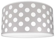 Detské stropné svietidlo DOTS GREY 2xE27/60W/230V šedá